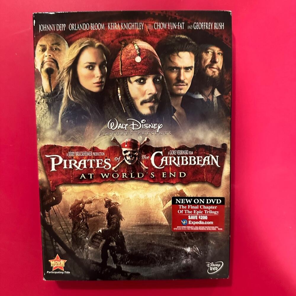 Disney's Pirates of the Caribbean: At World's End DVD